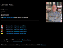 Tablet Screenshot of giovanni.pinna.info